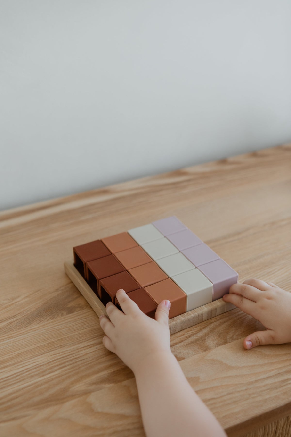 First Blocks - Playful Reds